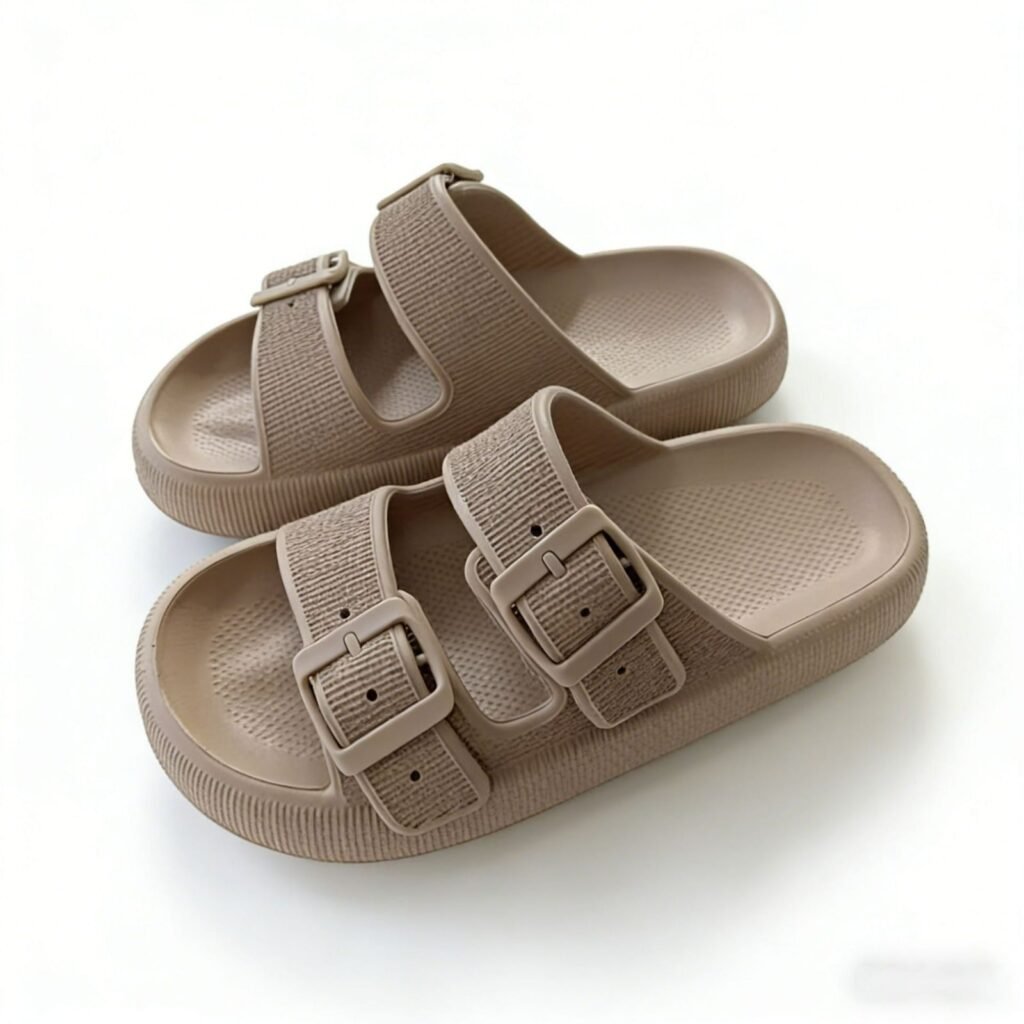 OrtoKal Air Sandals - Comfort Slides for Foot Pain Relief