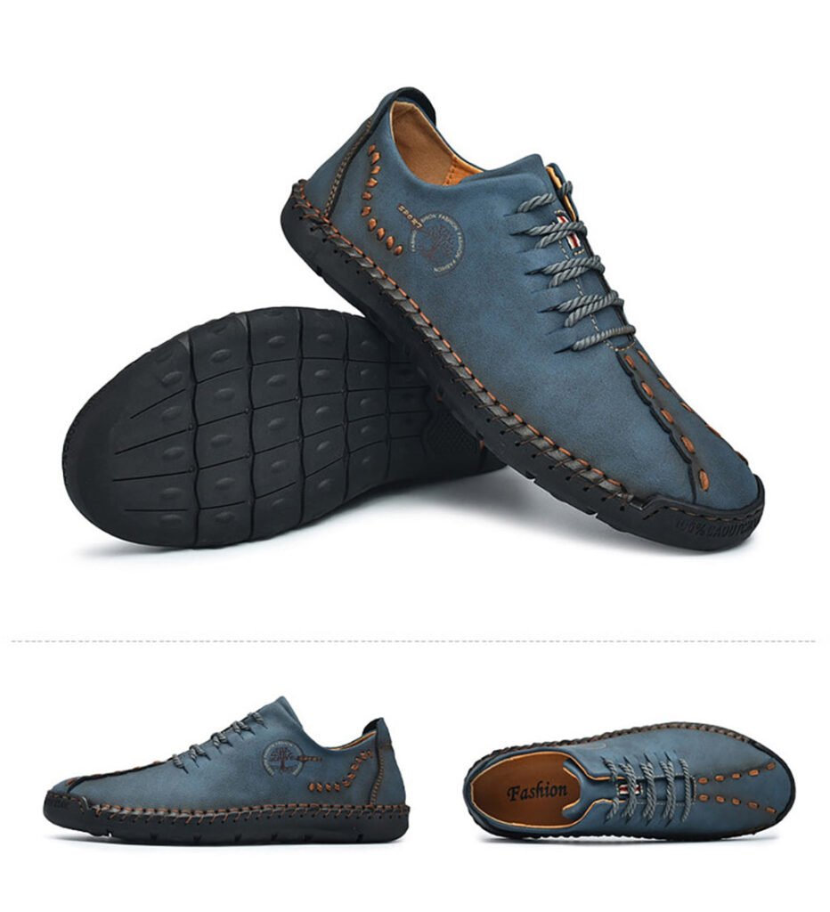 OrtoKal Leather Step - Ergonomic Men's Shoes
