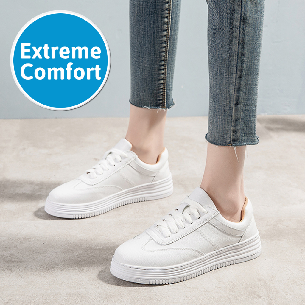 ComforthoFit™ Pearl White - Ergonomic Pain Relief Footwear