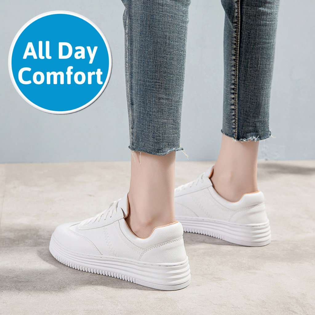 ComforthoFit™ Pearl White - Ergonomic Pain Relief Footwear