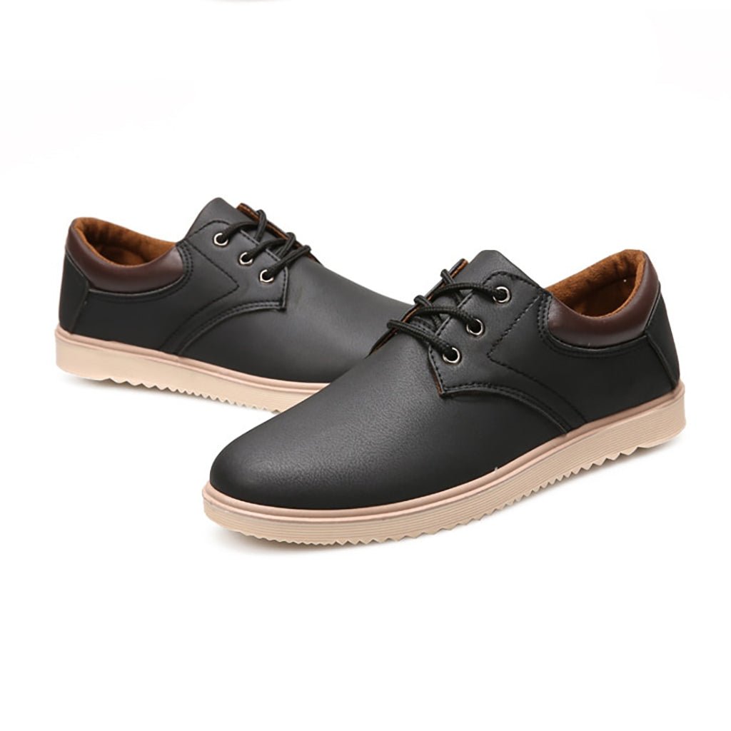 OrtoKal Leather Style - Ergonomic Men's Shoes
