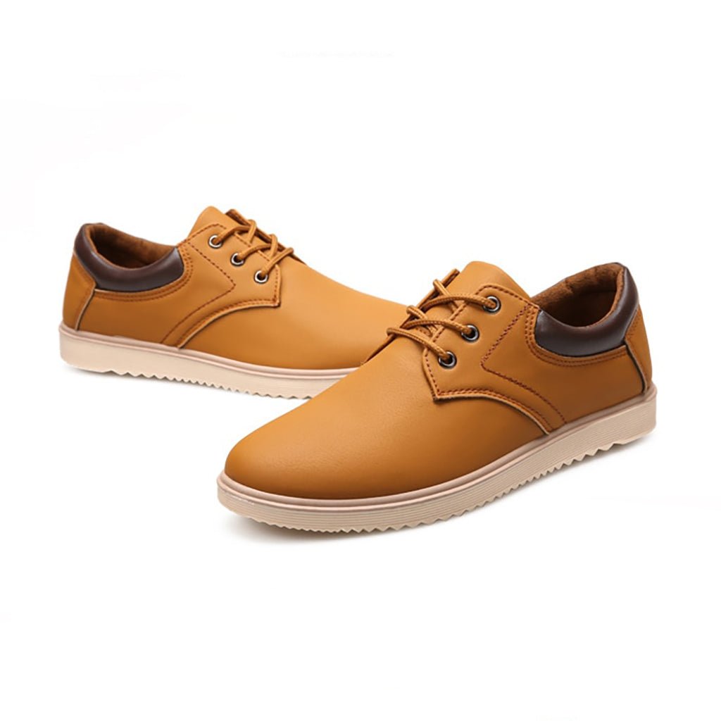 OrtoKal Leather Style - Ergonomic Men's Shoes