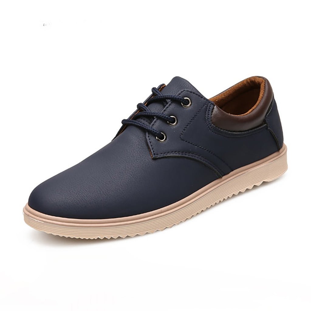 OrtoKal Leather Style - Ergonomic Men's Shoes
