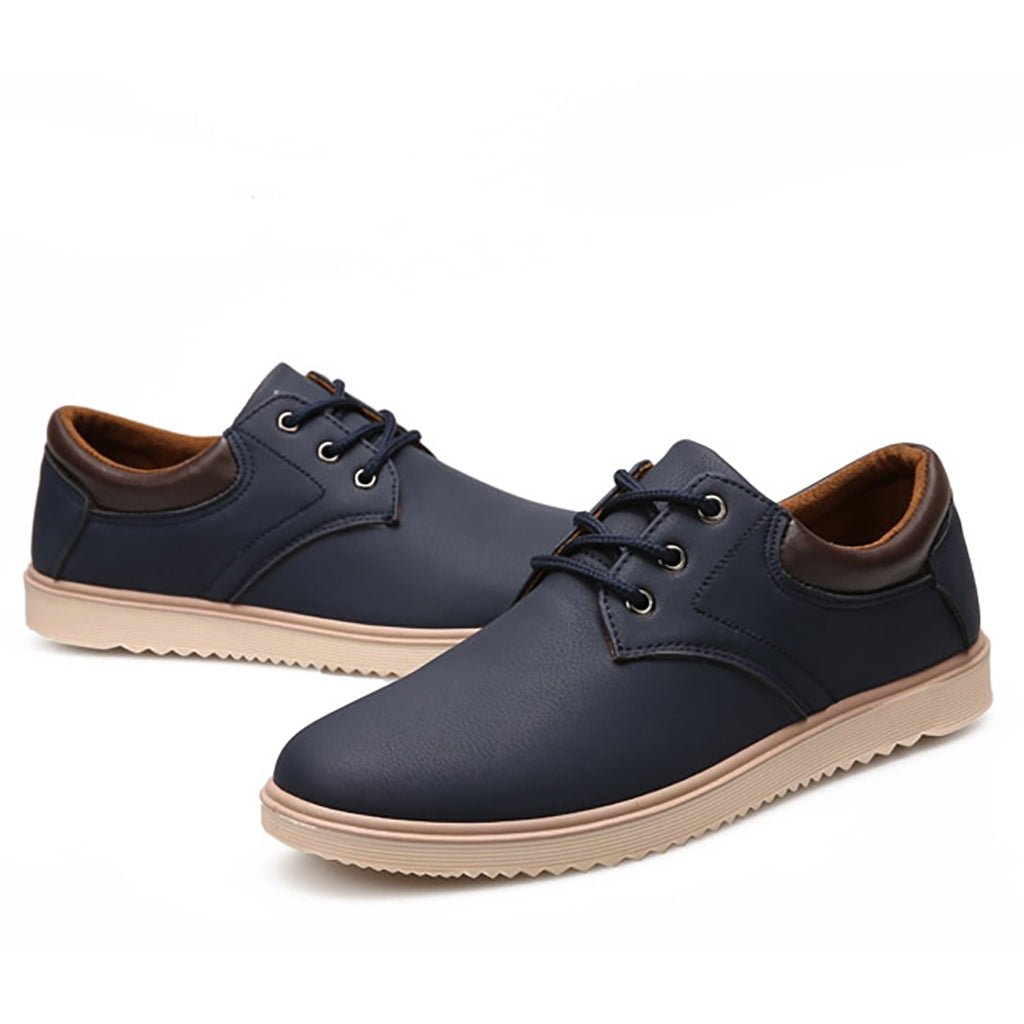 OrtoKal Leather Style - Ergonomic Men's Shoes