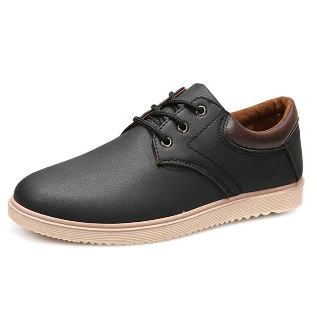 OrtoKal Leather Style - Ergonomic Men's Shoes