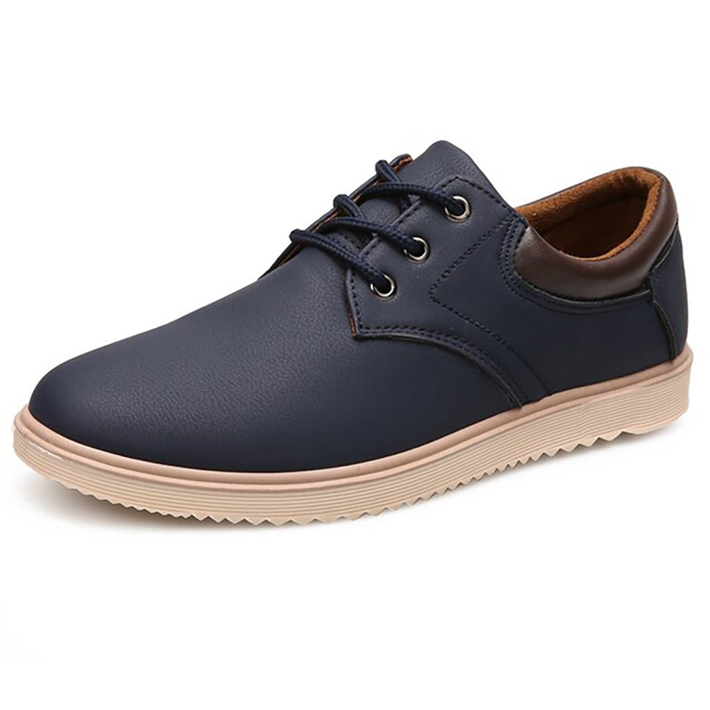 OrtoKal Leather Style - Ergonomic Men's Shoes