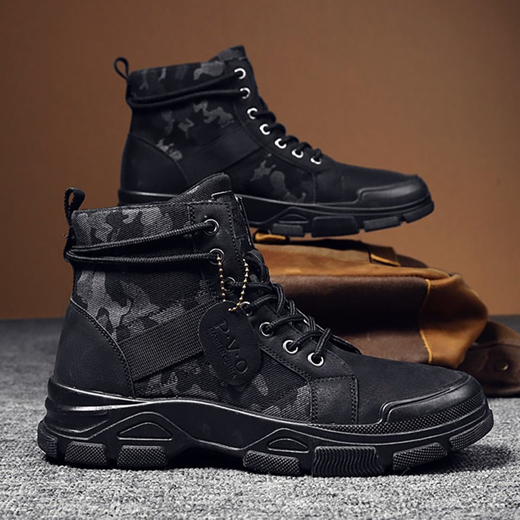 OrtoKal Military Shoes - Ergonomic Men's Shoes