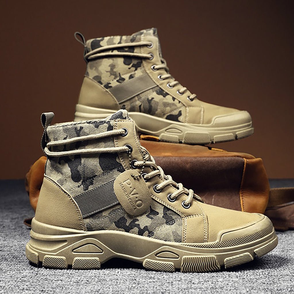 OrtoKal Military Shoes - Ergonomic Men's Shoes