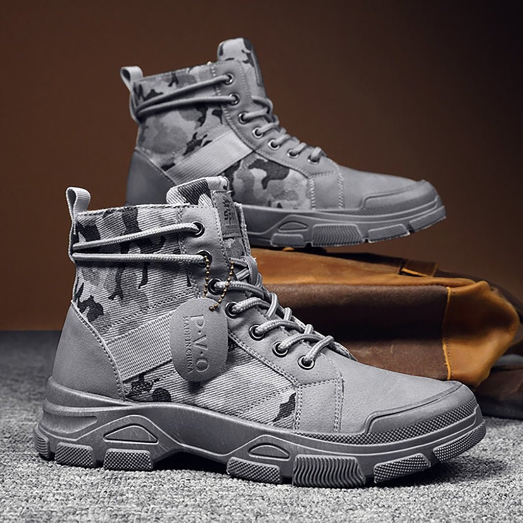 OrtoKal Military Shoes - Ergonomic Men's Shoes