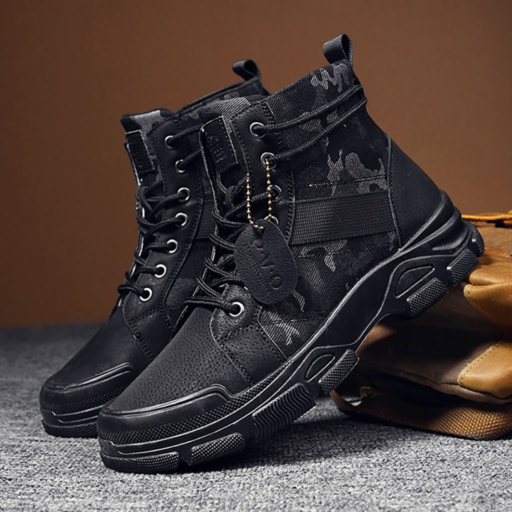 OrtoKal Military Shoes - Ergonomic Men's Shoes