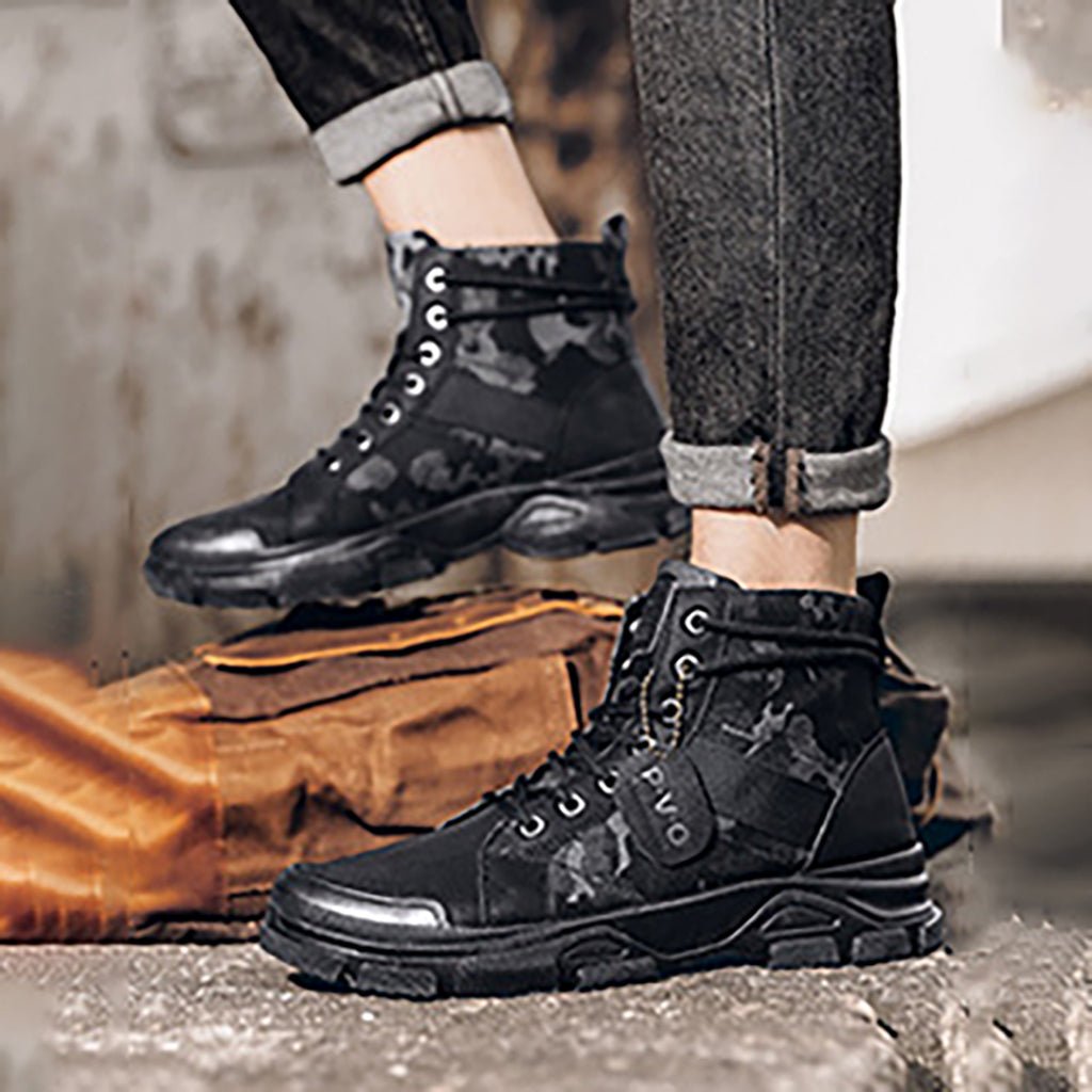 OrtoKal Military Shoes - Ergonomic Men's Shoes