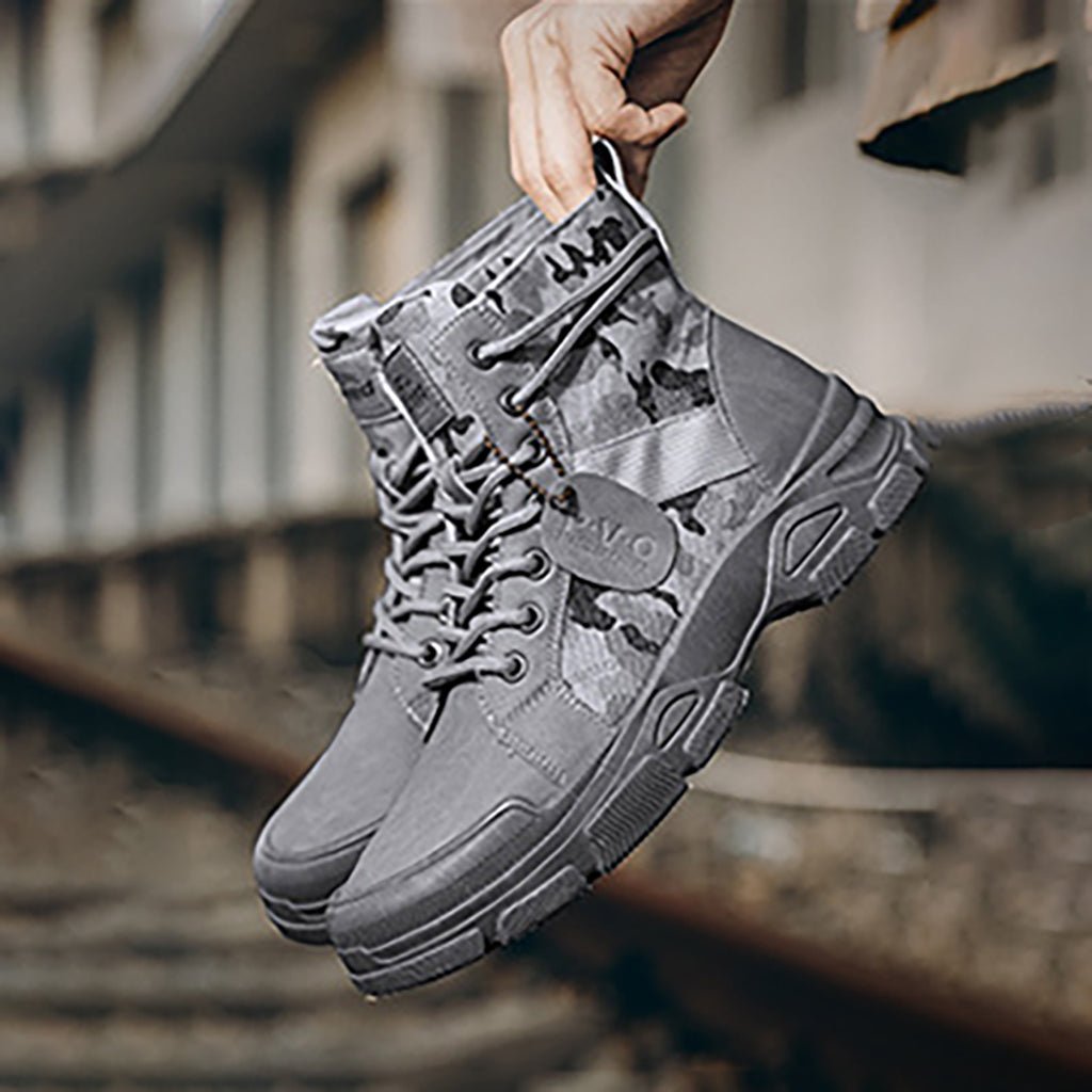 OrtoKal Military Shoes - Ergonomic Men's Shoes