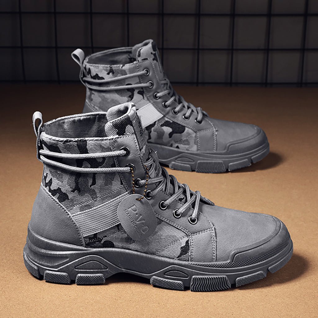 OrtoKal Military Shoes - Ergonomic Men's Shoes
