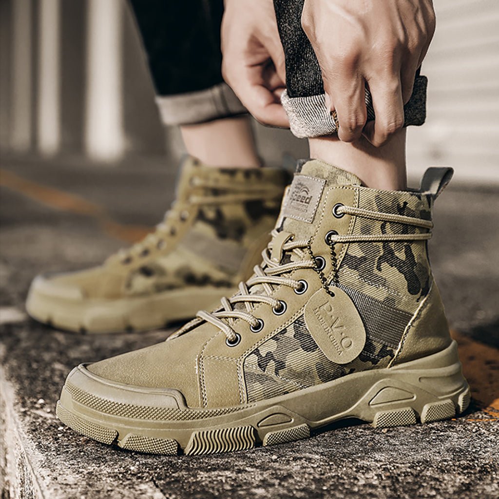 OrtoKal Military Shoes - Ergonomic Men's Shoes