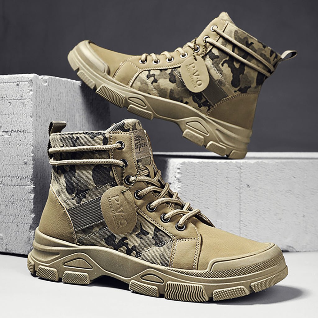 OrtoKal Military Shoes - Ergonomic Men's Shoes