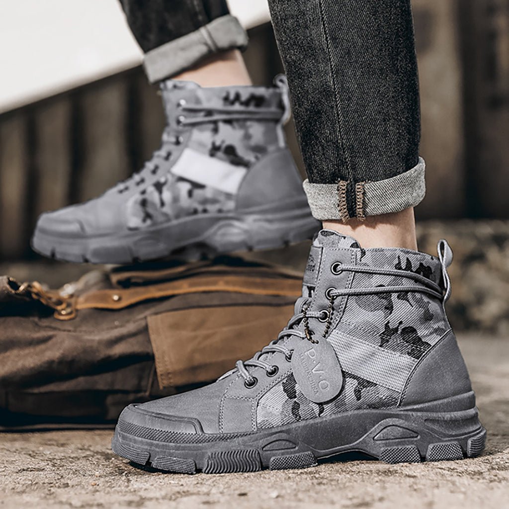 OrtoKal Military Shoes - Ergonomic Men's Shoes