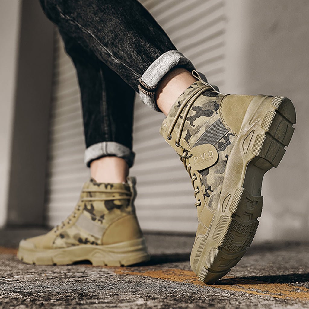 OrtoKal Military Shoes - Ergonomic Men's Shoes