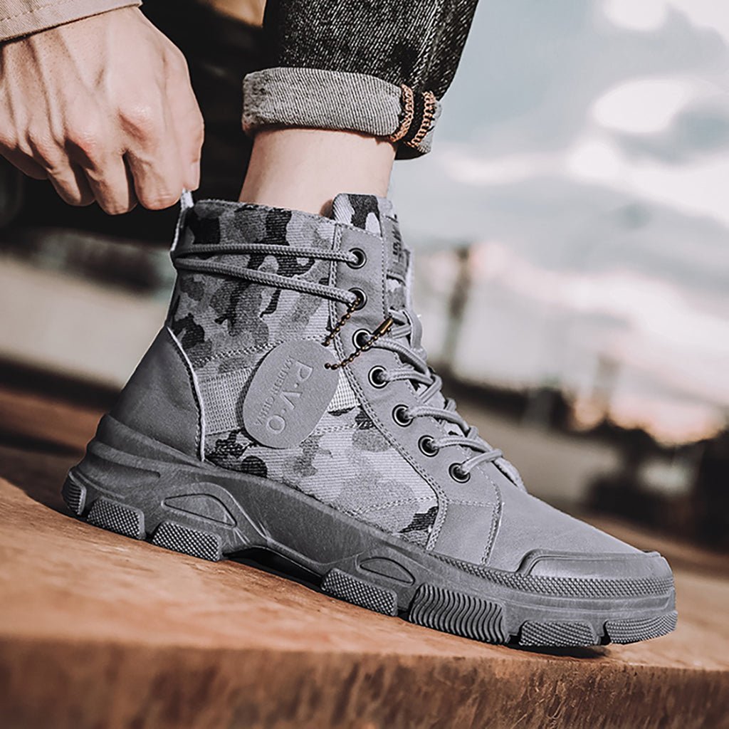 OrtoKal Military Shoes - Ergonomic Men's Shoes