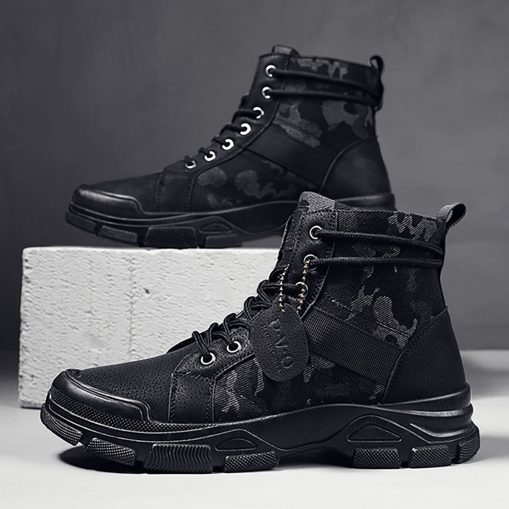 OrtoKal Military Shoes - Ergonomic Men's Shoes