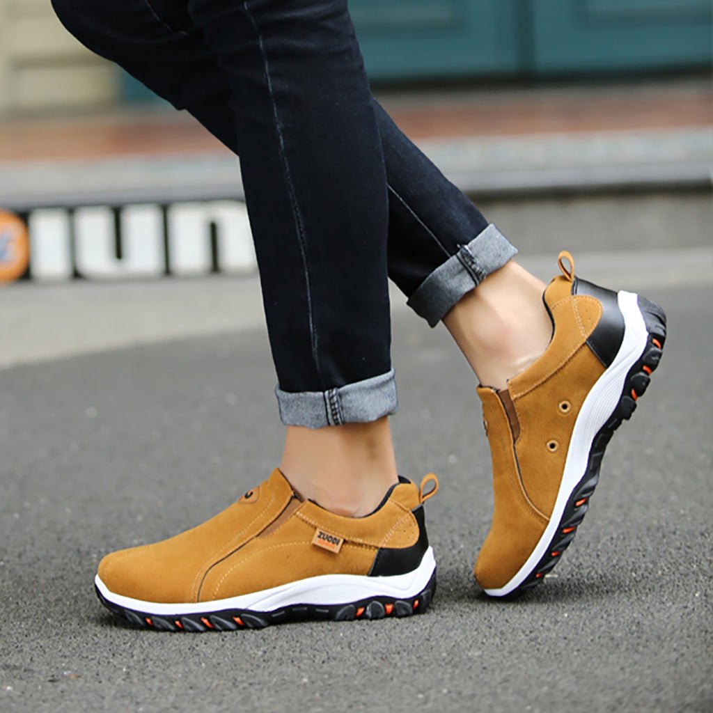OrtoKal Hybrid - Orthopedic Leather Shoes for Pain Relief