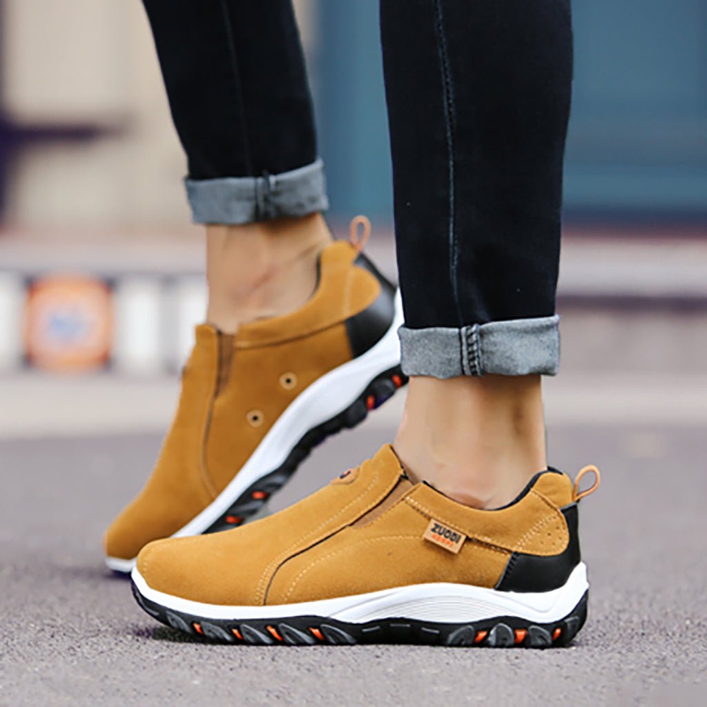 OrtoKal Hybrid - Orthopedic Leather Shoes for Pain Relief