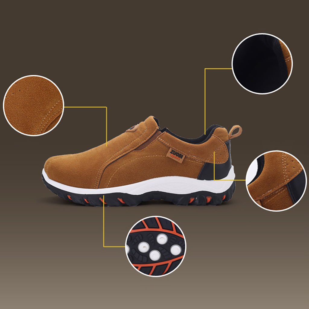 OrtoKal Hybrid - Orthopedic Leather Shoes for Pain Relief