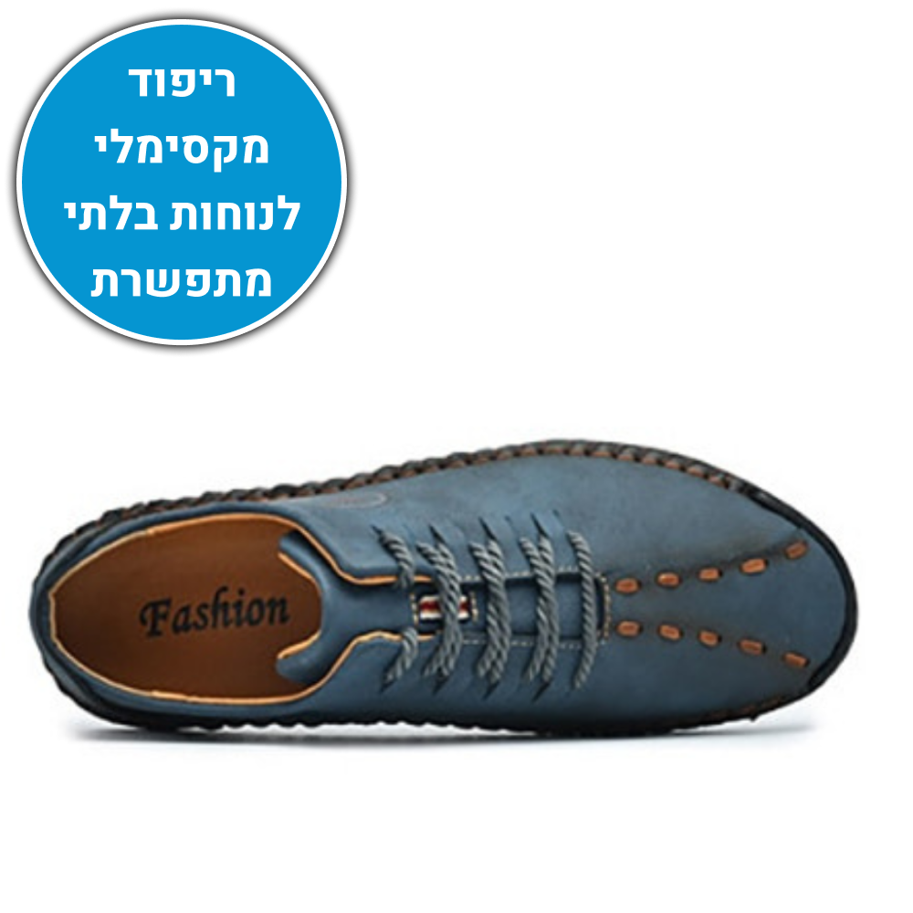 OrtoKal Leather Step - Ergonomic Men's Shoes