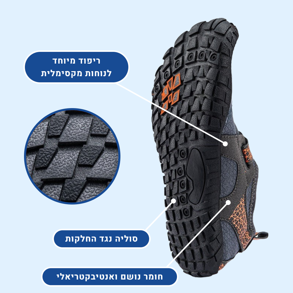 OrtoKal Origin Clean - Orthopedic Barefoot Shoes for Pain Relief, Long Walks & Foot Strengthening