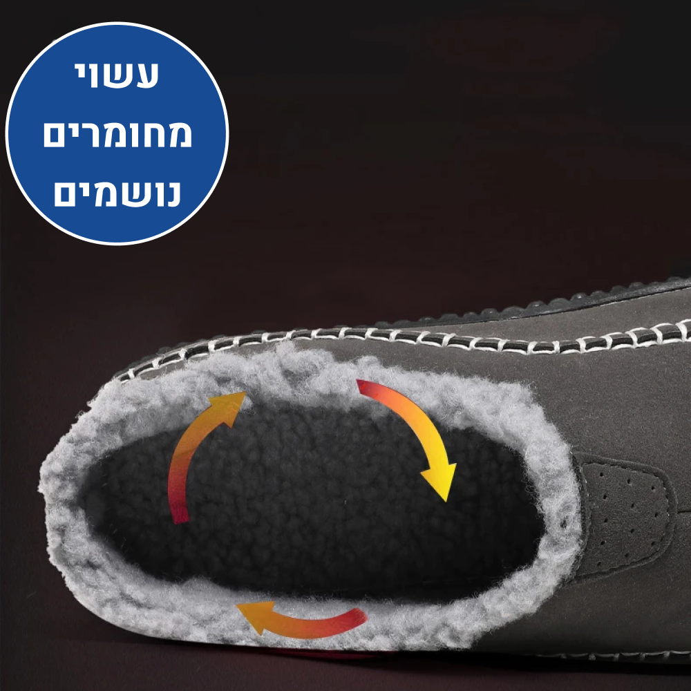 OrtoKal Winter Light - Orthopedic Winter House Shoes for Pain Relief & Warmth