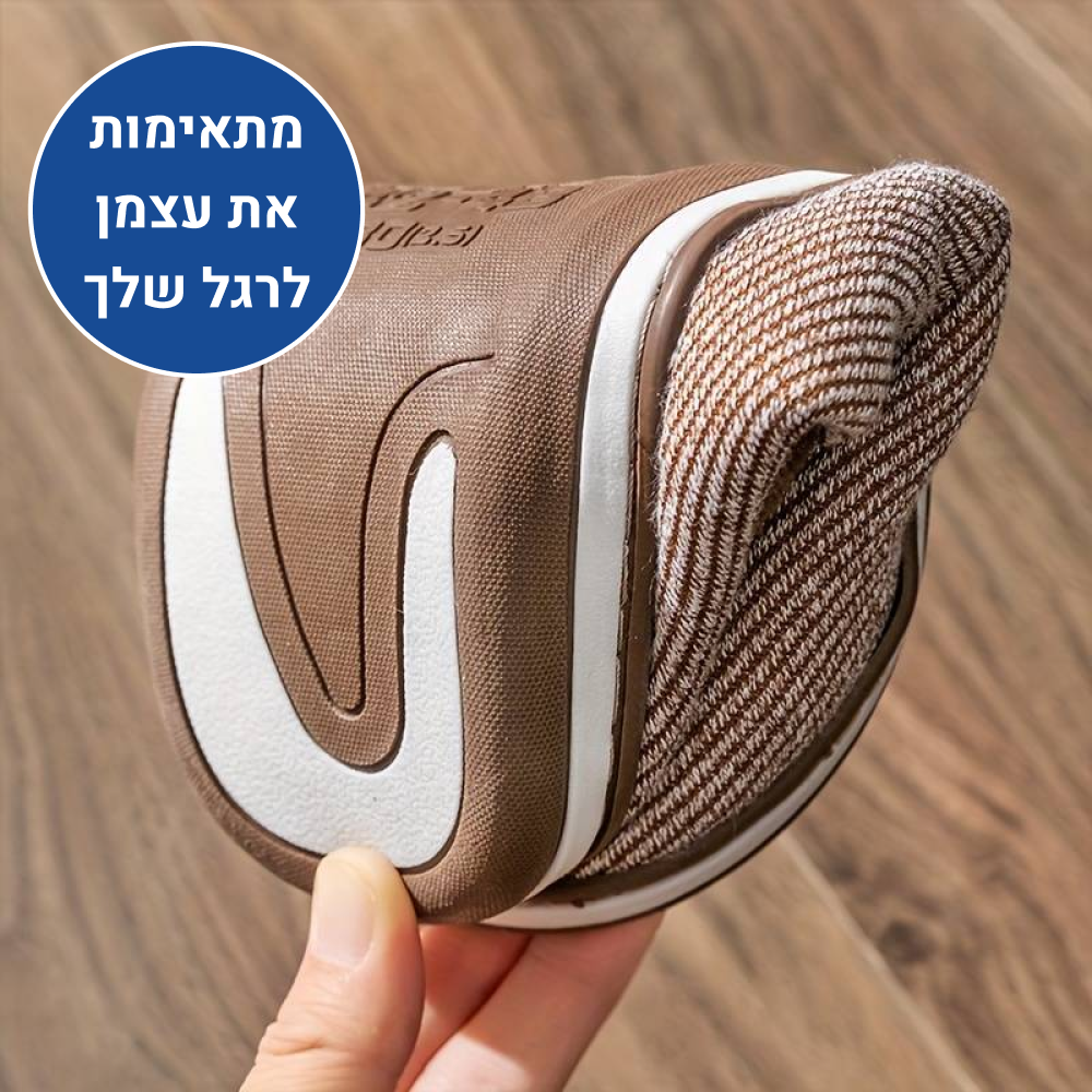OrtoKal Winter Slide - Orthopedic Winter House Shoes for Pain Relief & Warmth