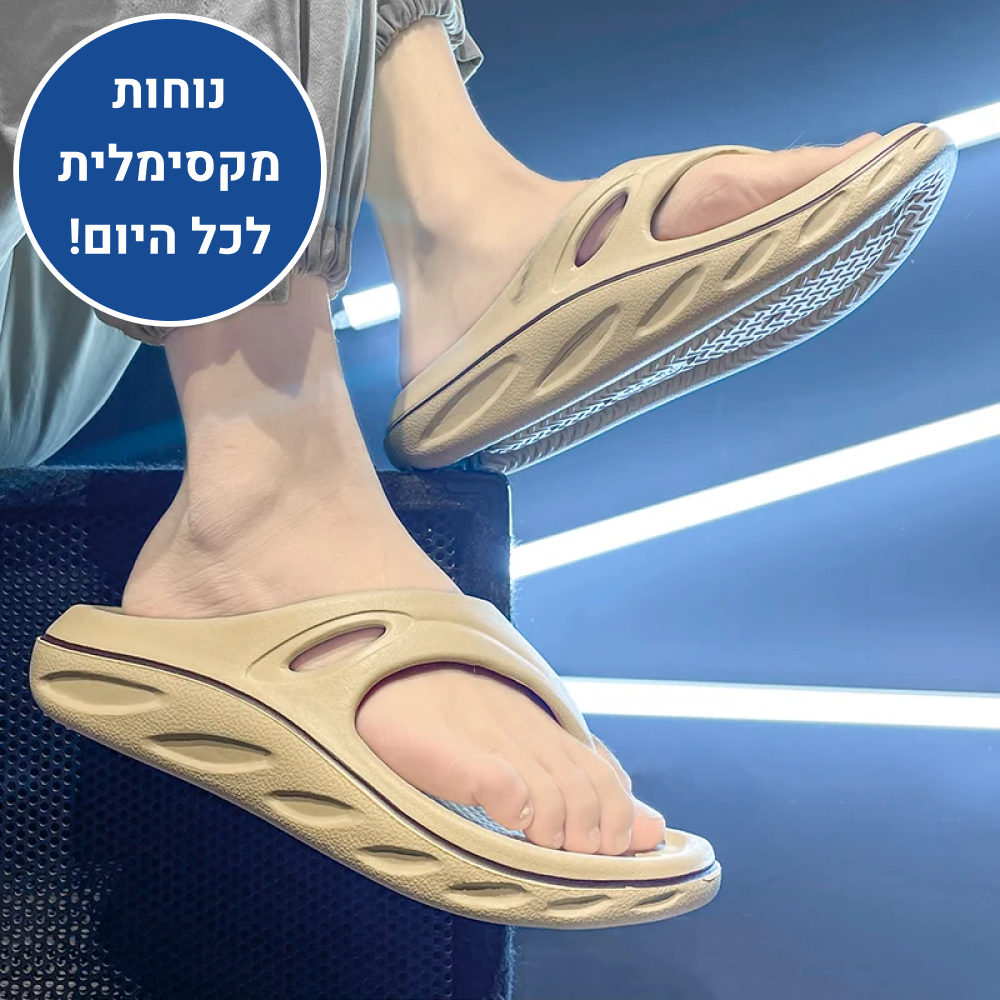 OrtoKal Massive Cushion - Orthopedic Slides for Foot Pain Relief