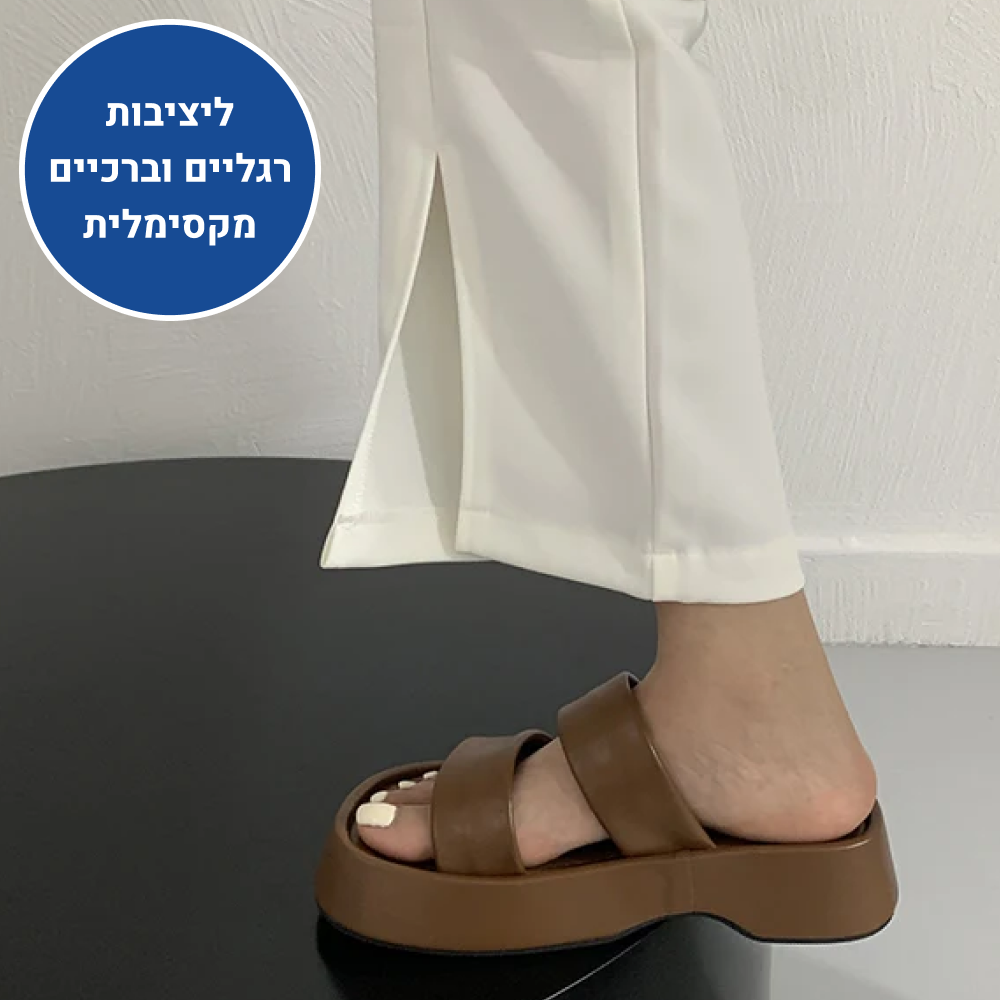 OrtoKal Premium Class - Orthopedic Slides for Foot Pain Relief & Travel