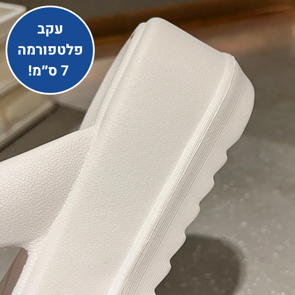 OrtoKal Classic Heels - Orthopedic Platform Slides for Foot Pain Relief