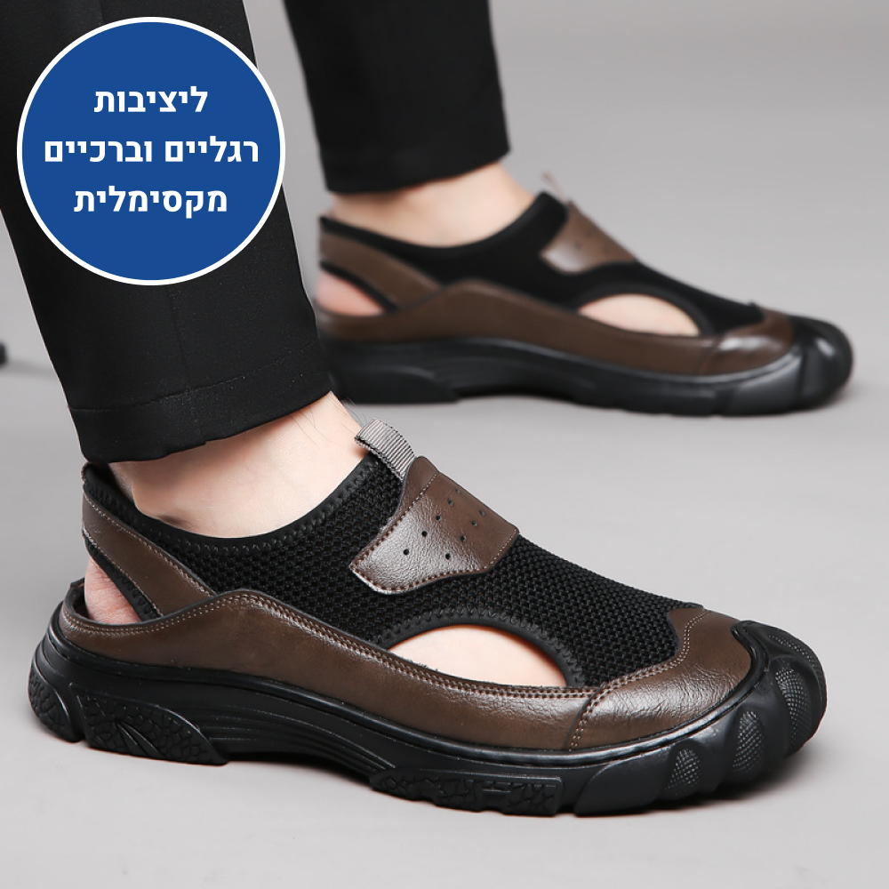 OrtoKal Cushion Sandal - Orthopedic Sandals for Foot Pain Relief & Travel
