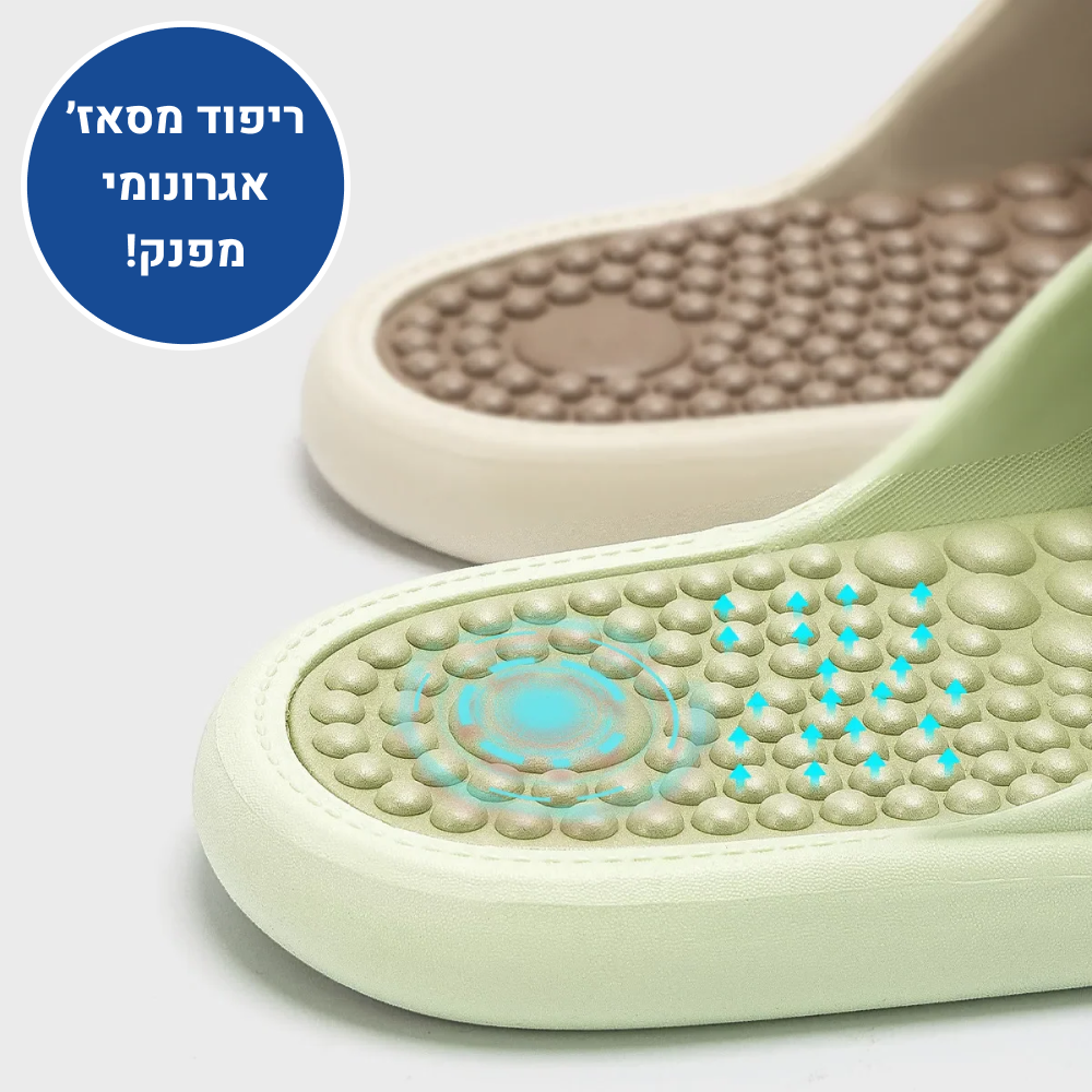 OrtoKal Summer Lux Massage - Orthopedic Massage Slides for Foot Pain Relief