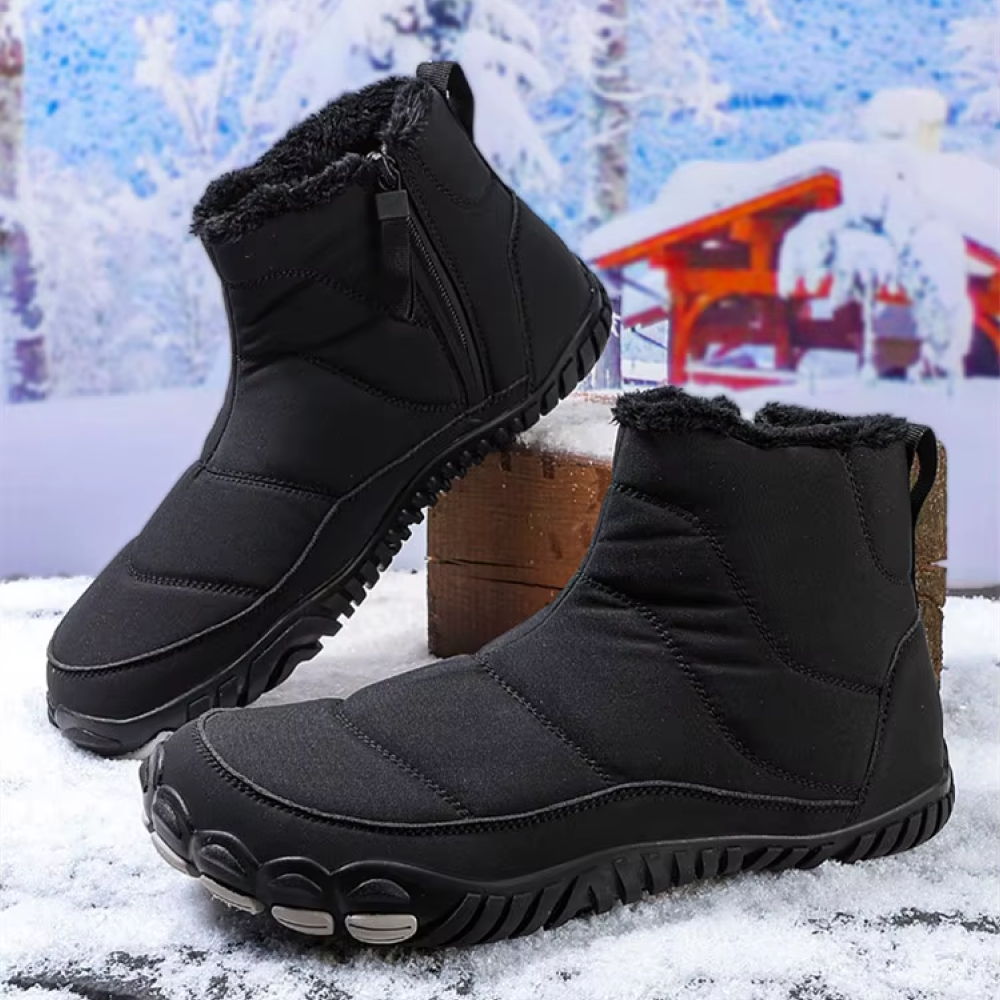 OrtoKal Barefoot Winter Boot - Orthopedic Barefoot Shoes for Pain Relief, Even in Winter