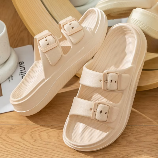 OrtoKal Air Sandals Edge - Orthopedic Comfort Slides for Pain Relief