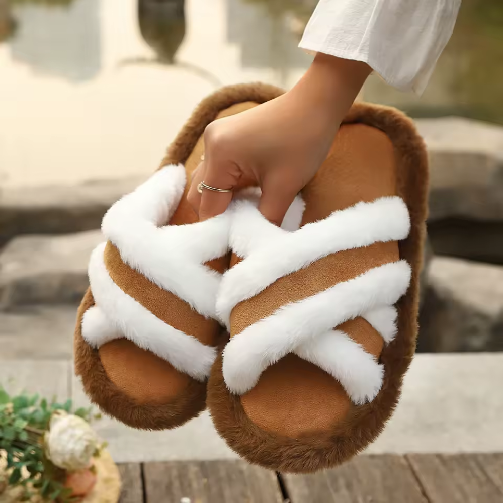OrtoKal Soft Relax - Orthopedic Winter House Shoes for Pain Relief & Warmth