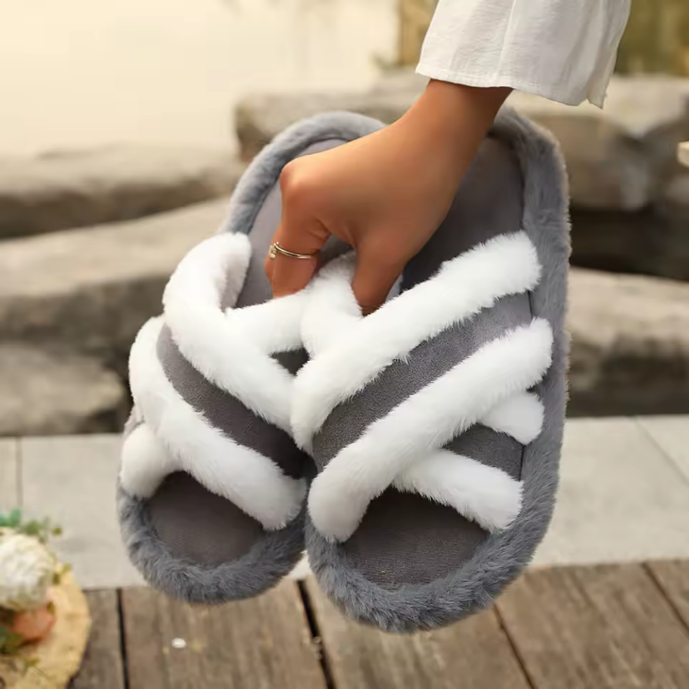 OrtoKal Soft Relax - Orthopedic Winter House Shoes for Pain Relief & Warmth