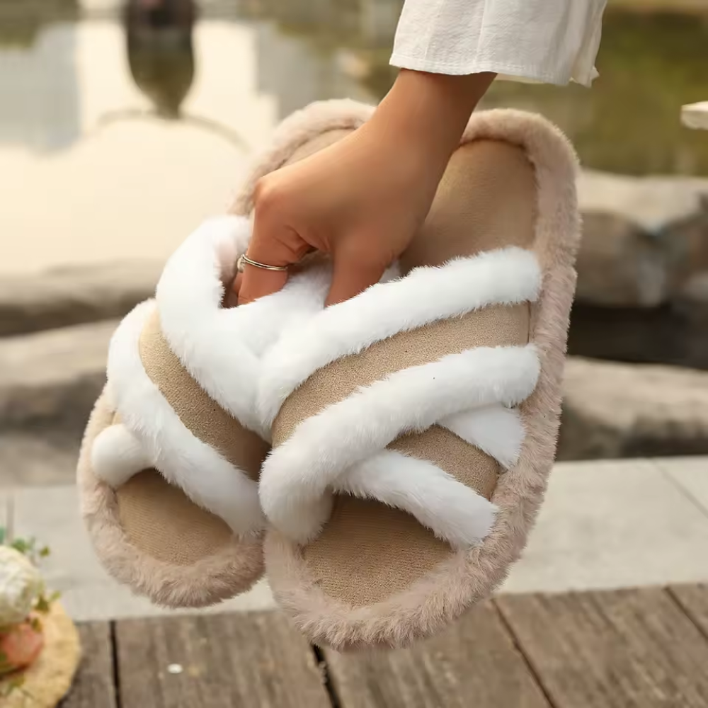 OrtoKal Soft Relax - Orthopedic Winter House Shoes for Pain Relief & Warmth