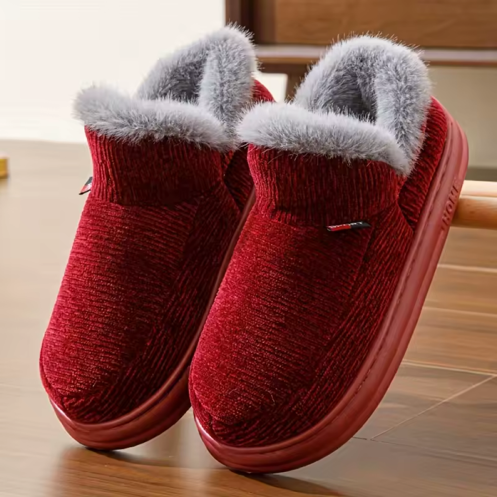 OrtoKal Soft Home Max - Orthopedic Winter House Shoes for Pain Relief & Warmth