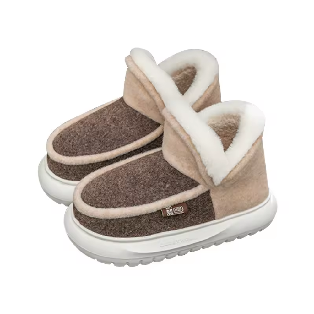 OrtoKal Fluffy Home - Orthopedic Winter House Shoes for Pain Relief & Warmth