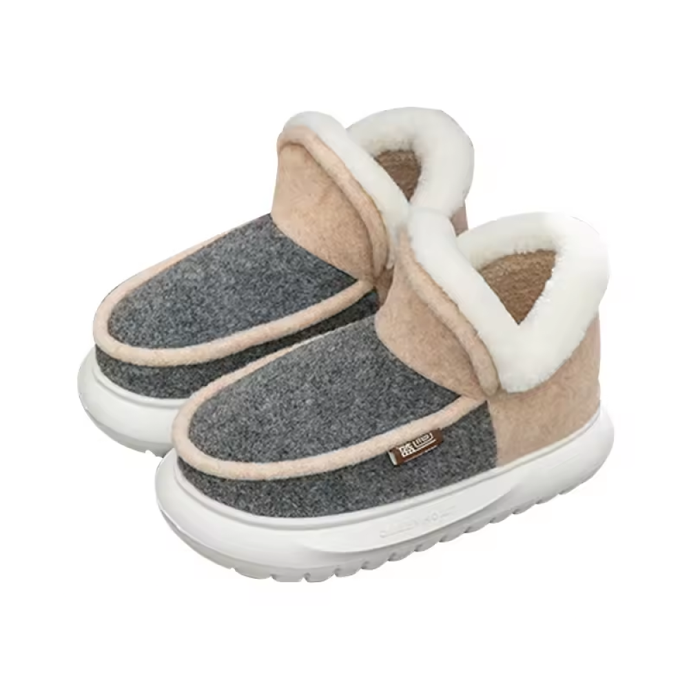 OrtoKal Fluffy Home - Orthopedic Winter House Shoes for Pain Relief & Warmth