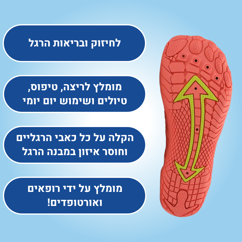 OrtoKal Barefoot Deluxe - Orthopedic Barefoot Shoes for Pain Relief