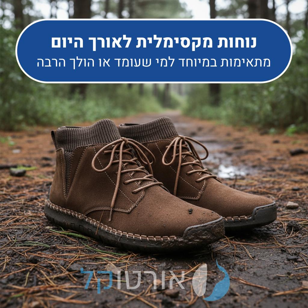 OrtoKal Profession Style - Elegant Orthopedic Shoes for Foot Pain Relief