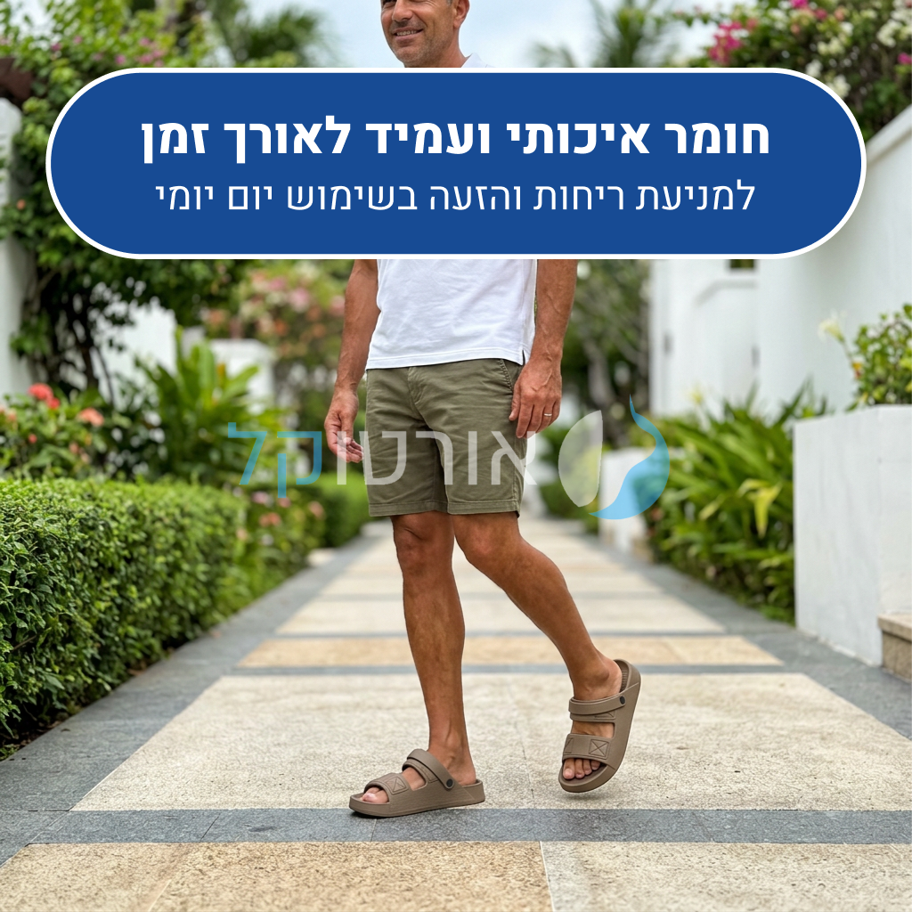 OrtoKal New Sandals - Orthopedic Slides for Foot Pain Relief
