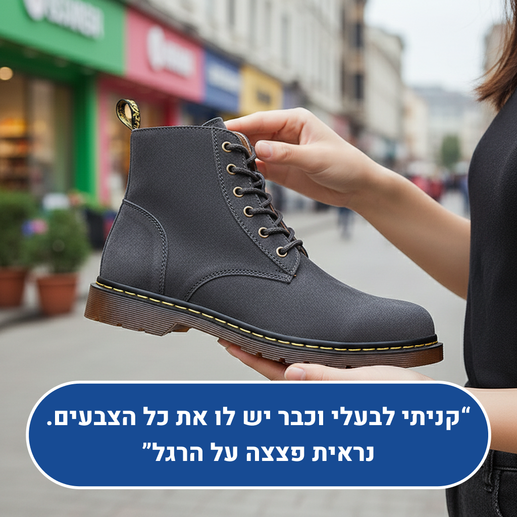 OrtoKal Winter Boot Class - Elegant Comfort Boots for Foot Pain Relief