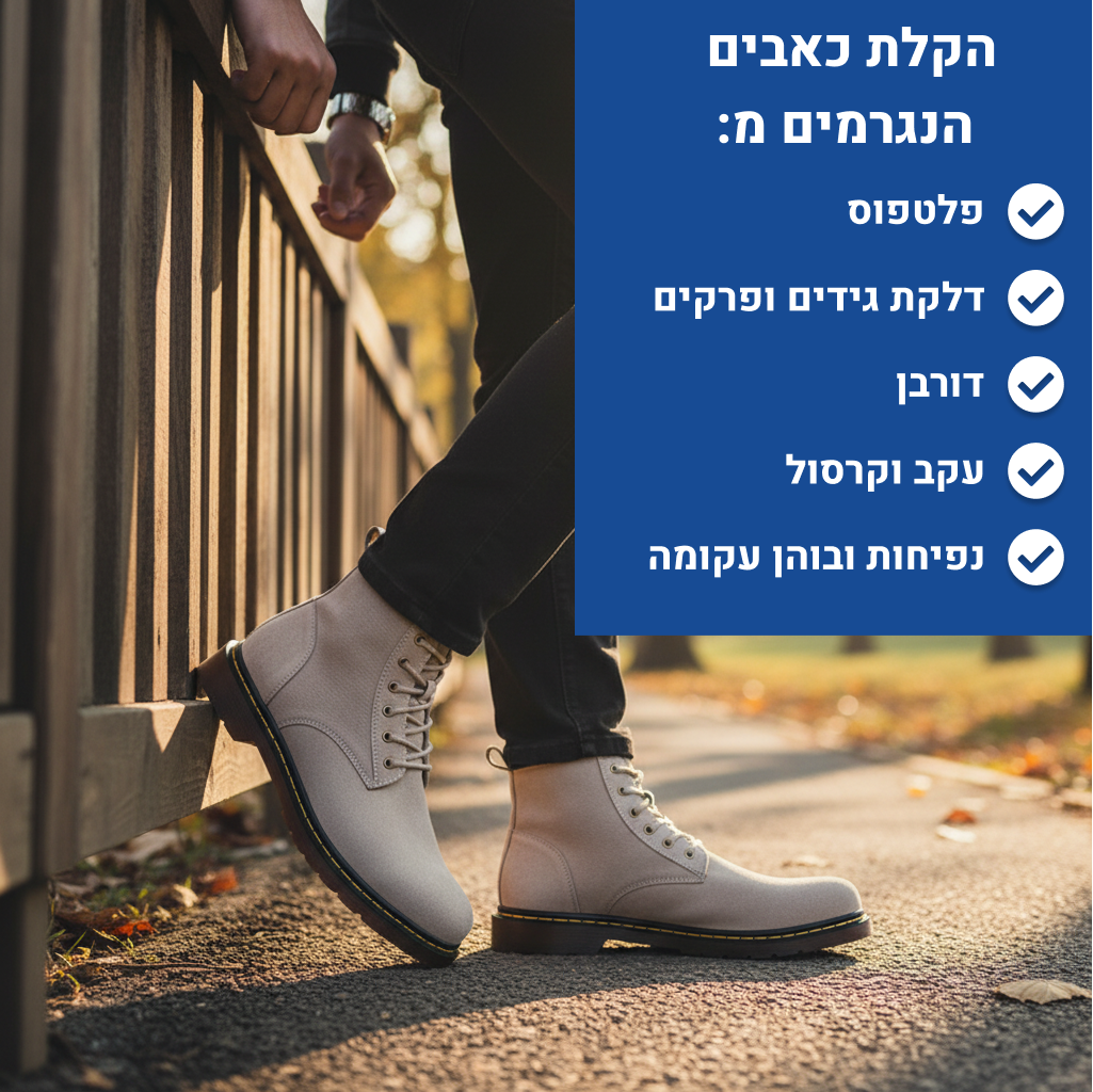 OrtoKal Winter Boot Class - Elegant Comfort Boots for Foot Pain Relief