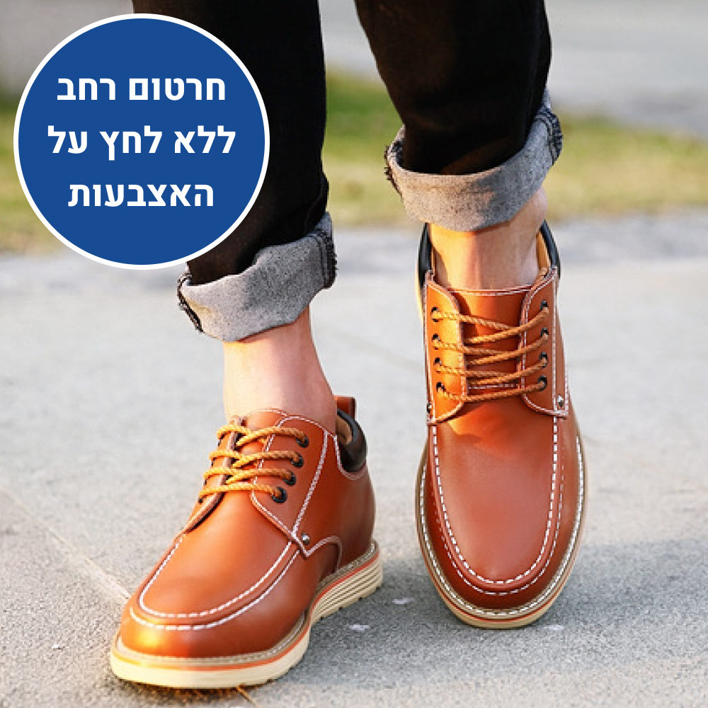OrtoKal Special Top - Elegant Orthopedic Shoes for Foot Pain Relief