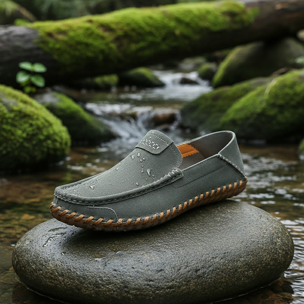 OrtoKal Moccasin - Elegant Comfort Shoes for Foot Pain Relief